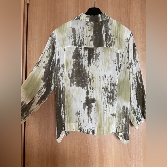 Duo - button down blouse - medium - Picture 7 of 10